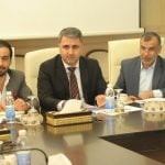 آرام شيخ محمد خلال أجتماعه مع اللجنة المالية النيابية”جميع نواب اللجنة المالية متفقون على الأستحقاقات المالية لأقليم كردستان”.