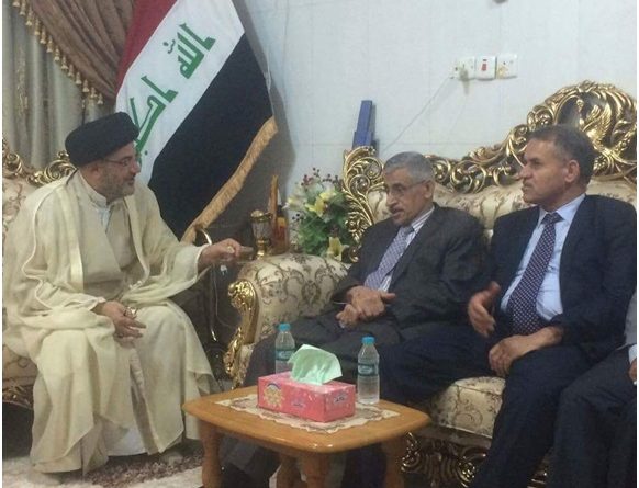 النائب بهاء جمال الدين يلتقي رئيس جامعة البصرة