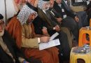النائب احمد صلال البدري يلتقي رئيس مختاري قضاء الحي بواسط