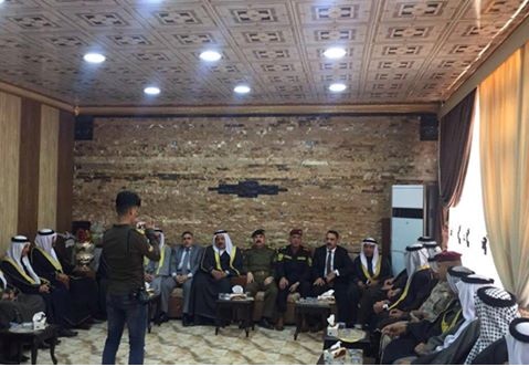 النائب رعد الدهلكي يعقد مؤتمرا امنيا في محافظة ديالى