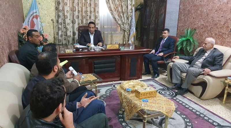 النائب هيثم الجبوري يلتقي بعدد من المواطنين في مكتبه في محافظة بابل