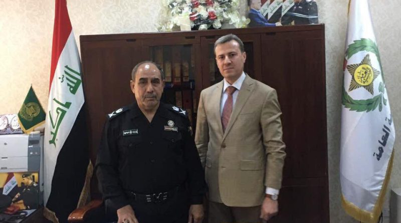 النائب اردلان نور الدين يزور المديرية العامة للجنسية والجوازات ببغداد