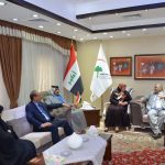 النائبة بان دوش ووزير حقوق الانسان السابق يلتقيان وزيرة الصحة ببغداد
