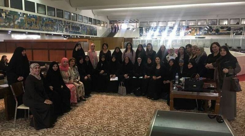 النائبة بان دوش تعلن اطلاق شبكة البرلمانيات العراقيات للدفاع عن حقوق المرأة