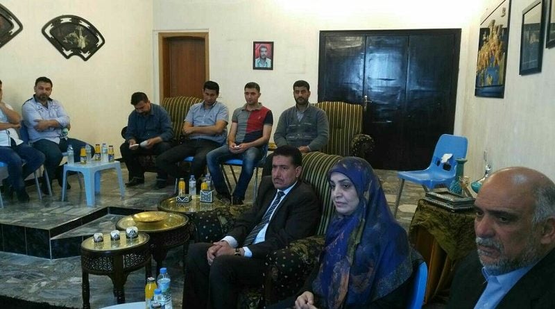 النائبة احلام الحسيني تواصل لقاءات المواطنين بمكتبها الخاص بمحافظة بابل      