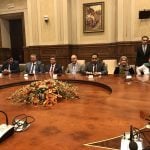 النائب قتيبة الجبوري يلتقي رئيس لجنة الصحة والبيئة المصري