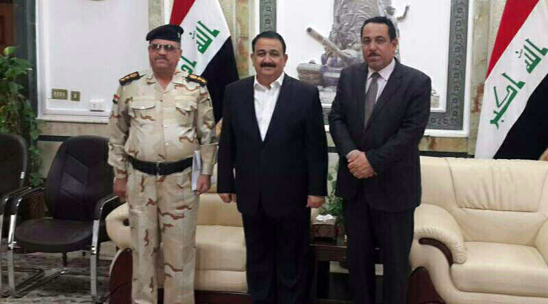 النائب سليم شوقي يلتقي وزير الدفاع ببغداد