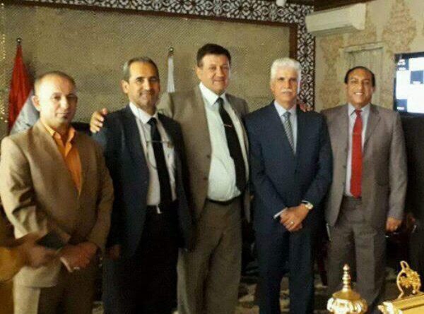 النائب حارث الحارثي يزور مدير عام تربية الكرخ الاولى في بغداد