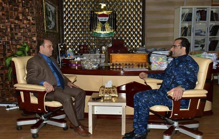 النائب علي صبحي المالكي يلتقي بوكيل وزير الداخلية ببغداد