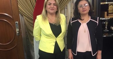 أميرة زنكنة زارت معالي وزيرة الإسكان ببغداد