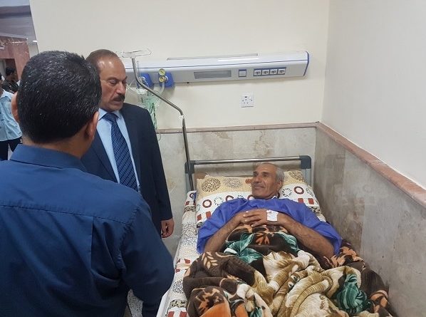 النائب سالم المسلماوي يزور مسستشفى طيبة الاهلية في محافظة بابل