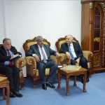 نائب رئيس لجنة العلاقات الخارجية يلتقي بالسفير الفلسطيني 