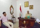 النائب احمد الشيخ علي يلتقي عدداَ من المواطنين في مكتبه ب ذي قار