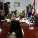 نائبة رئيسة لجنة المرأة تلتقي بعضوات في شبكة النساء العراقيات