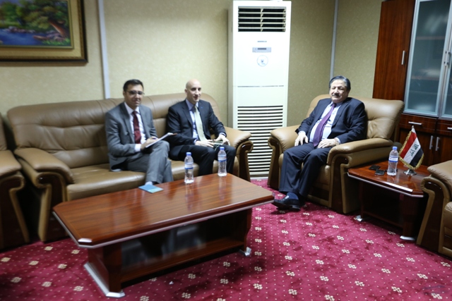 رئيس اللجنة القانونية يلتقي الممثل السياسي للسفارة الامريكية في بغداد