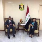 النائب ناظم الساعدي يلتقي وزيرة الإسكان والبلديات ببغداد