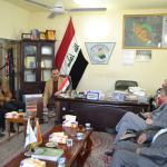 لنائب رياض غريب يلتقي بعدد من المواطنين في مكتبه بمحافظة كربلاء