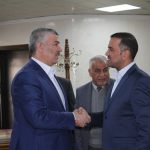 السامرائي يلتقي رئيس هيئة التقاعد الوطنية في بغداد