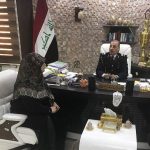 النائبة حمدية الحسيني تزور مديرية المرور العامة