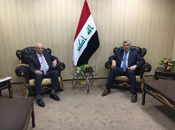 النائب عبد القهار السامرائي يلتقي رئيس ديوان الرقابة المالية في بغداد