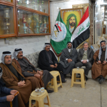 النائب رياض غريب يزور مقر التجمع الوطني لشيوخ العراق بكربلاء