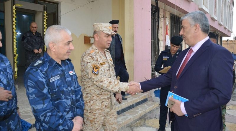 النائب د. عبد القهار السامرائي يزور مديرية شرطة سامراء