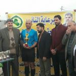 النائب محمد المسعودي يحضر نهائي بطولة كرة القدم للفرق الشعبية في بابل
