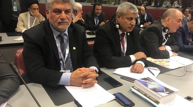 الوفد النيابي العراقي المشارك بمؤتمر اتحاد البرلماني الدولي يدعم تطلعات الشعب الفلسطيني