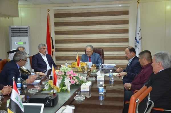 النائب عبد القهارالسامرائي يلتقي رئيس صندوق إعادة الإعمار في بغداد