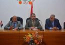 رئيس لجنة الزراعة والمياه والأهوار يلتقي بوفد من الأطباء البيطريين في محافظة ديالى 