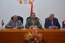 رئيس لجنة الزراعة والمياه والأهوار يلتقي بوفد من الأطباء البيطريين في محافظة ديالى 