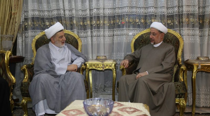 Sheikh Hamoudi discusses with the head of the Hajj Authority preparations for the pilgrimage season and need to provide best services for Iraqi pilgrims
